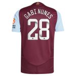 Aston Villa aston villa wsl adidas home authentic shirt 2024-25 with gabi nunes 28 printing Kits - Official Football Shirts & Training Gear