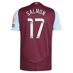 Aston Villa aston villa wsl adidas home authentic shirt 2024-25 with salmon 17 printing Kits - Official Football Shirts & Training Gear