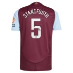 Aston Villa aston villa wsl adidas home authentic shirt 2024-25 with staniforth 5 printing Kits - Official Football Shirts & Training Gear