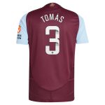 Aston Villa aston villa wsl adidas home authentic shirt 2024-25 with tomás 3 printing Kits - Official Football Shirts & Training Gear