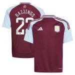 Aston Villa aston villa wsl adidas home shirt 2024-25 – kids with baijings 22 printing Kits - Official Football Shirts & Training Gear