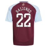 Aston Villa aston villa wsl adidas home shirt 2024-25 – kids with baijings 22 printing Kits - Official Football Shirts & Training Gear