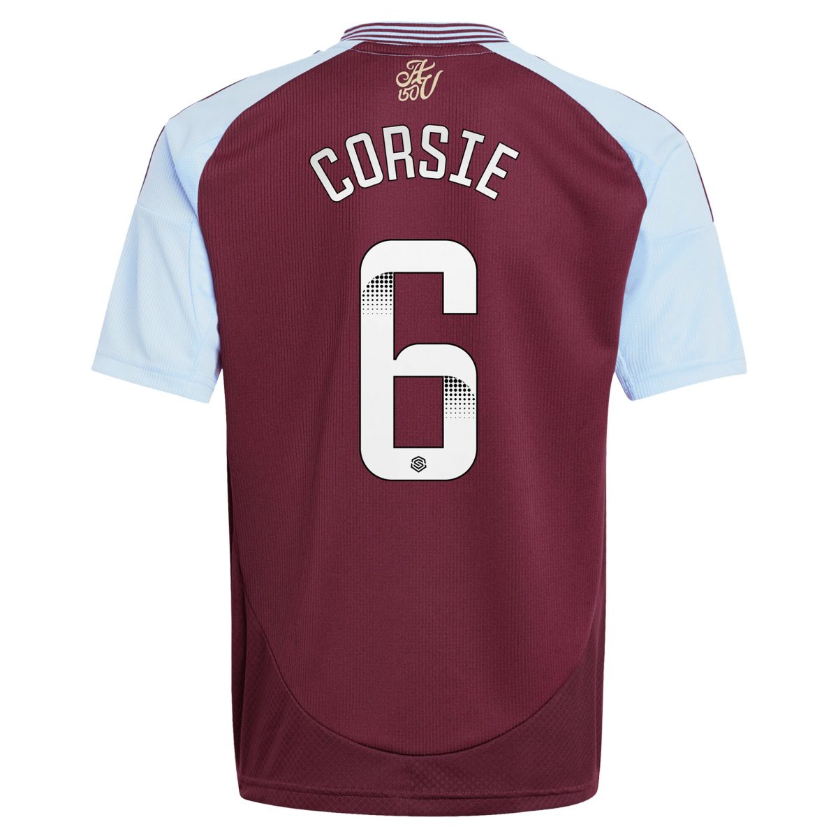 Aston Villa aston villa wsl adidas home shirt 2024-25 – kids with corsie 6 printing Kits - Official Football Shirts & Training Gear