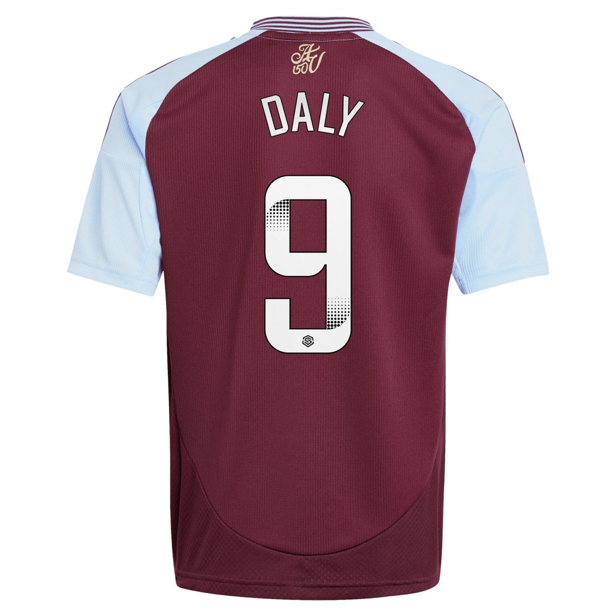 Aston Villa aston villa wsl adidas home shirt 2024-25 – kids with daly 9 printing Kits - Official Football Shirts & Training Gear