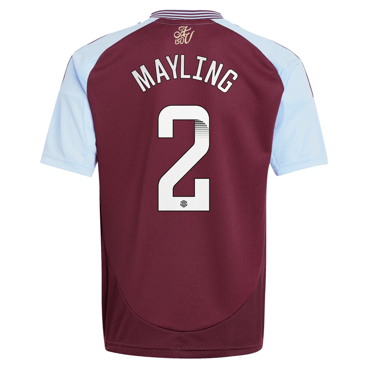 Aston Villa aston villa wsl adidas home shirt 2024-25 – kids with mayling 2 printing Kits - Official Football Shirts & Training Gear