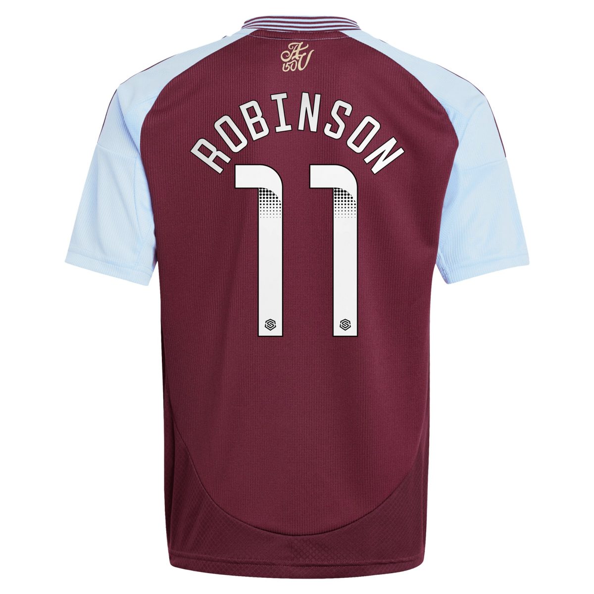 Aston Villa aston villa wsl adidas home shirt 2024-25 – kids with robinson 11 printing Kits - Official Football Shirts & Training Gear