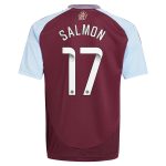 Aston Villa aston villa wsl adidas home shirt 2024-25 – kids with salmon 17 printing Kits - Official Football Shirts & Training Gear