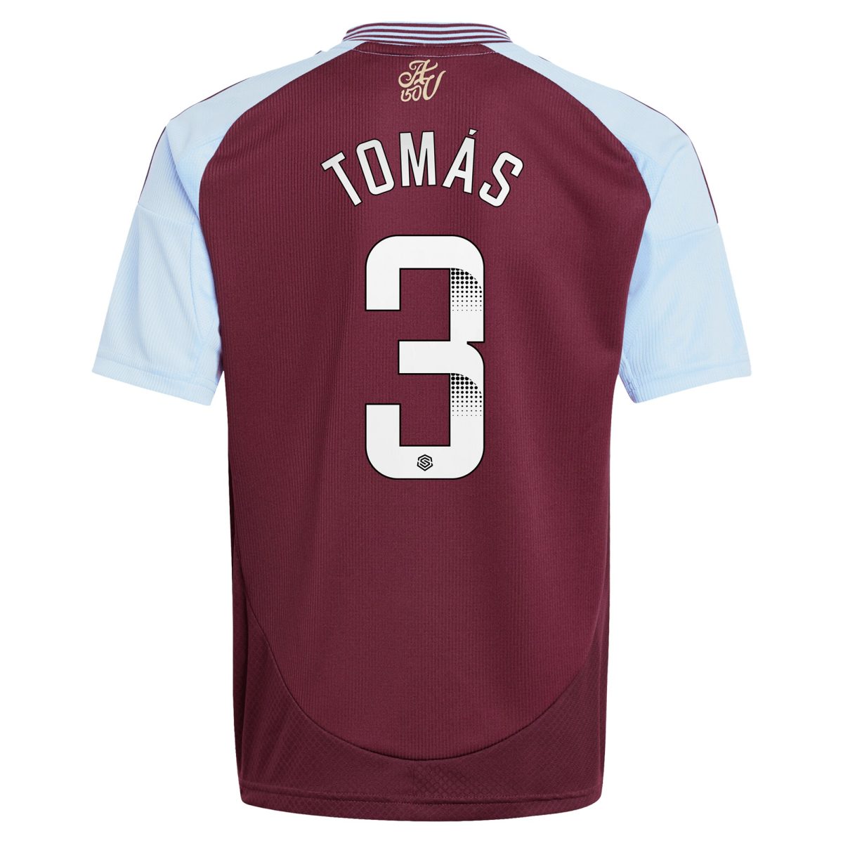 Aston Villa aston villa wsl adidas home shirt 2024-25 – kids with tomás 3 printing Kits - Official Football Shirts & Training Gear