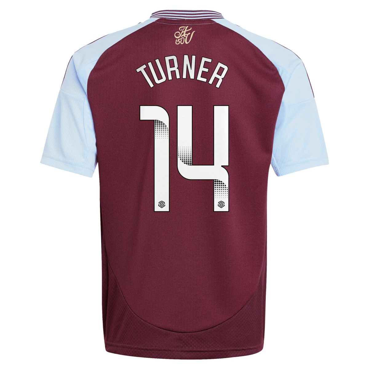 Aston Villa aston villa wsl adidas home shirt 2024-25 – kids with turner 14 printing Kits - Official Football Shirts & Training Gear