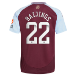 Aston Villa aston villa wsl adidas home shirt 2024-25 with baijings 22 printing Kits - Official Football Shirts & Training Gear