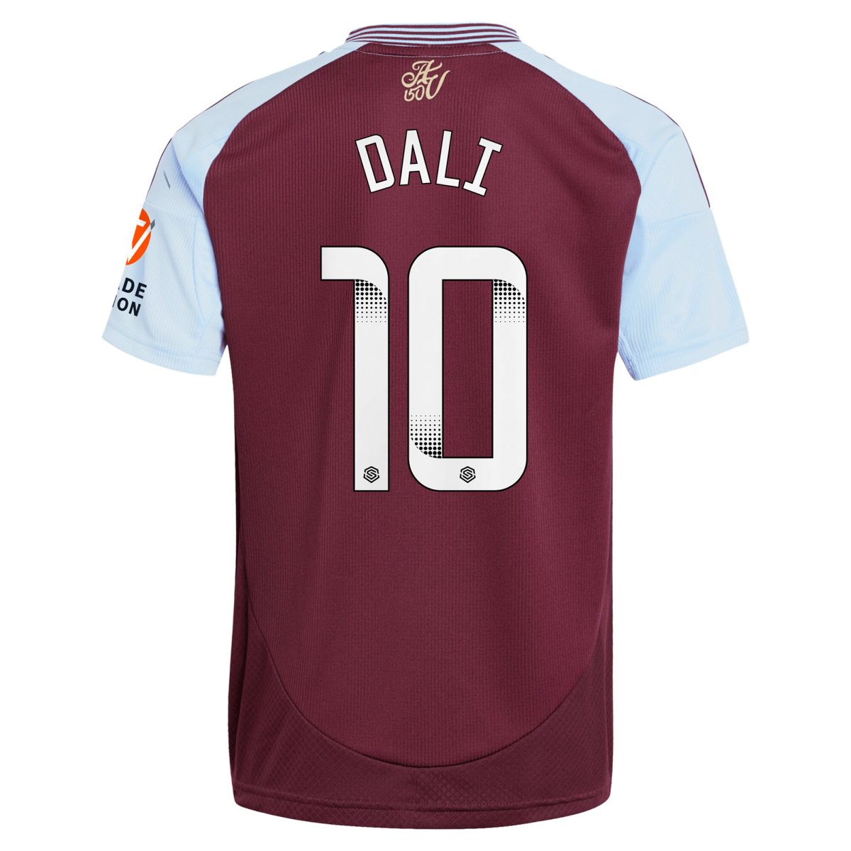 Aston Villa aston villa wsl adidas home shirt 2024-25 with dali 10 printing Kits - Official Football Shirts & Training Gear