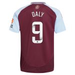 Aston Villa aston villa wsl adidas home shirt 2024-25 with daly 9 printing Kits - Official Football Shirts & Training Gear