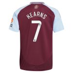 Aston Villa aston villa wsl adidas home shirt 2024-25 with kearns 7 printing Kits - Official Football Shirts & Training Gear