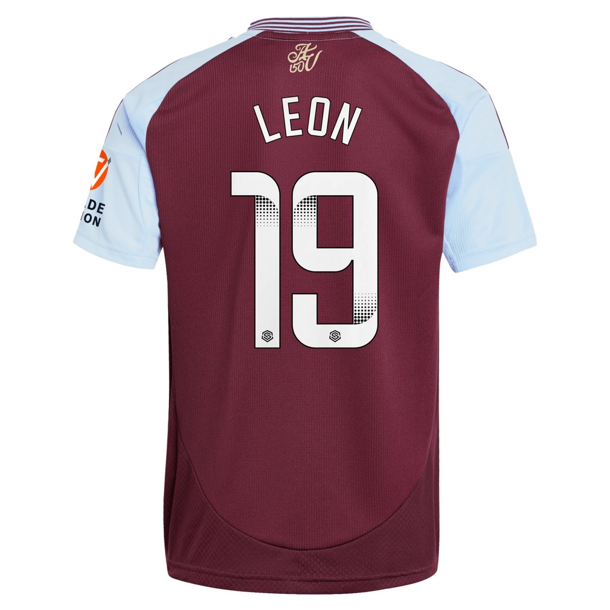 Aston Villa aston villa wsl adidas home shirt 2024-25 with leon 19 printing Kits - Official Football Shirts & Training Gear