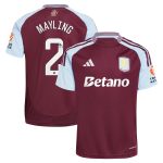 Aston Villa aston villa wsl adidas home shirt 2024-25 with mayling 2 printing Kits - Official Football Shirts & Training Gear