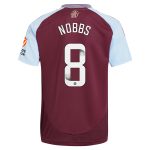 Aston Villa aston villa wsl adidas home shirt 2024-25 with nobbs 8 printing Kits - Official Football Shirts & Training Gear