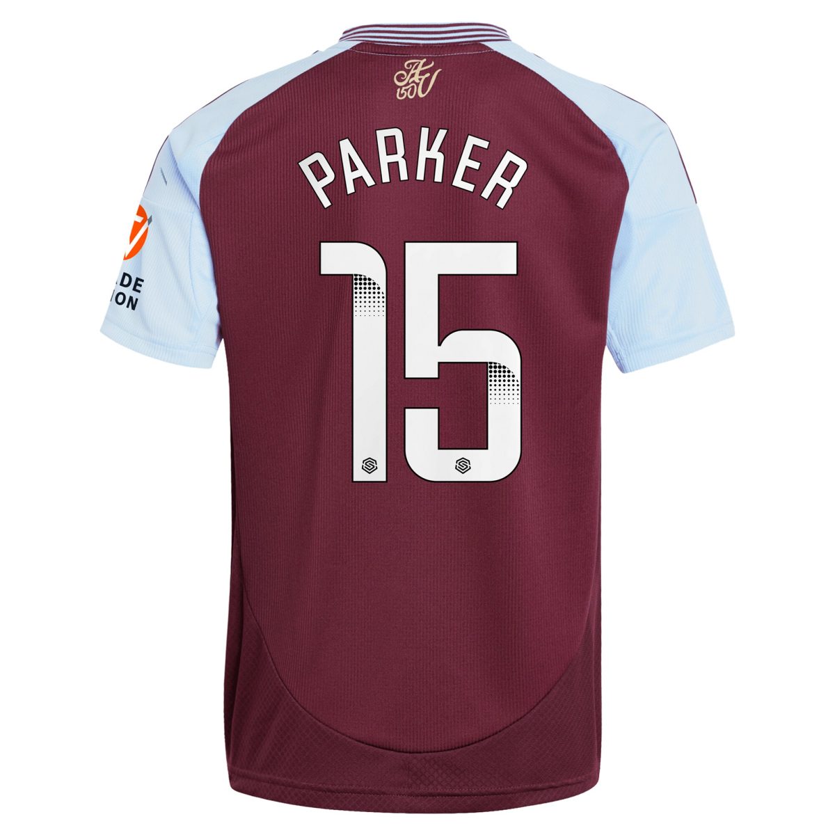 Aston Villa aston villa wsl adidas home shirt 2024-25 with parker 15 printing Kits - Official Football Shirts & Training Gear