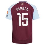 Aston Villa aston villa wsl adidas home shirt 2024-25 with parker 15 printing Kits - Official Football Shirts & Training Gear