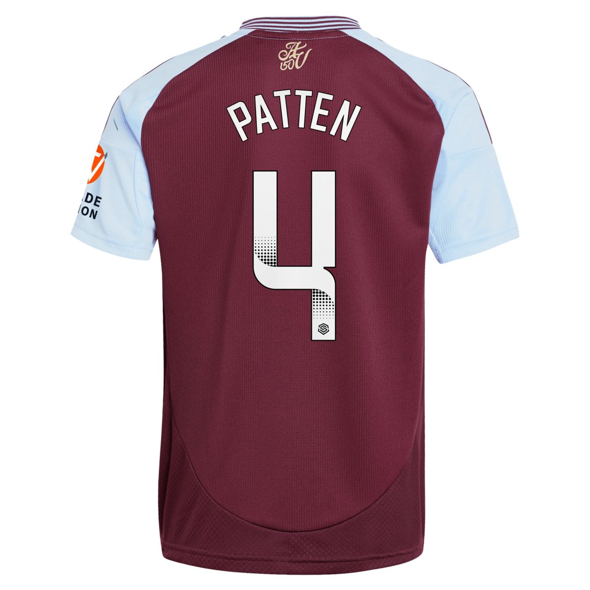 Aston Villa aston villa wsl adidas home shirt 2024-25 with patten 4 printing Kits - Official Football Shirts & Training Gear