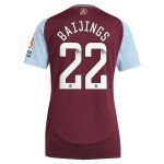 Aston Villa aston villa wsl adidas home shirt 2024-25 – womens with baijings 22 printing Kits - Official Football Shirts & Training Gear