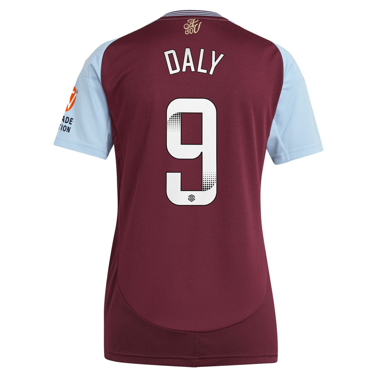 Aston Villa aston villa wsl adidas home shirt 2024-25 – womens with daly 9 printing Kits - Official Football Shirts & Training Gear
