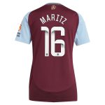 Aston Villa aston villa wsl adidas home shirt 2024-25 – womens with maritz 26 printing Kits - Official Football Shirts & Training Gear