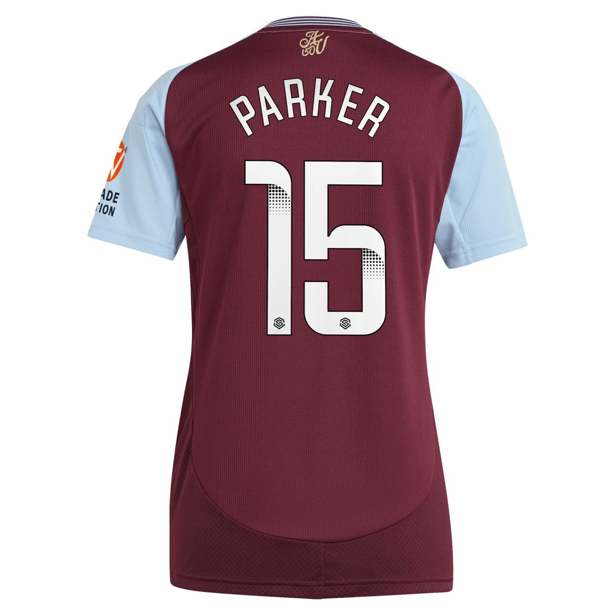 Aston Villa aston villa wsl adidas home shirt 2024-25 – womens with parker 15 printing Kits - Official Football Shirts & Training Gear