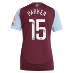 Aston Villa aston villa wsl adidas home shirt 2024-25 – womens with parker 15 printing Kits - Official Football Shirts & Training Gear