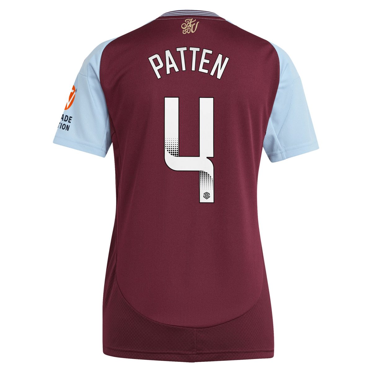 Aston Villa aston villa wsl adidas home shirt 2024-25 – womens with patten 4 printing Kits - Official Football Shirts & Training Gear