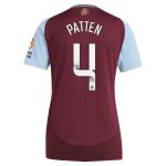 Aston Villa aston villa wsl adidas home shirt 2024-25 – womens with patten 4 printing Kits - Official Football Shirts & Training Gear
