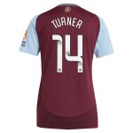 Aston Villa aston villa wsl adidas home shirt 2024-25 – womens with turner 14 printing Kits - Official Football Shirts & Training Gear
