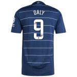 Aston Villa aston villa wsl adidas third authentic shirt 2024-25 with daly 9 printing Kits - Official Football Shirts & Training Gear