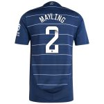 Aston Villa aston villa wsl adidas third authentic shirt 2024-25 with mayling 2 printing Kits - Official Football Shirts & Training Gear