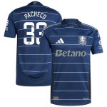 Aston Villa aston villa wsl adidas third authentic shirt 2024-25 with pacheco 33 printing Kits - Official Football Shirts & Training Gear