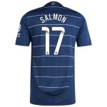 Aston Villa aston villa wsl adidas third authentic shirt 2024-25 with salmon 17 printing Kits - Official Football Shirts & Training Gear