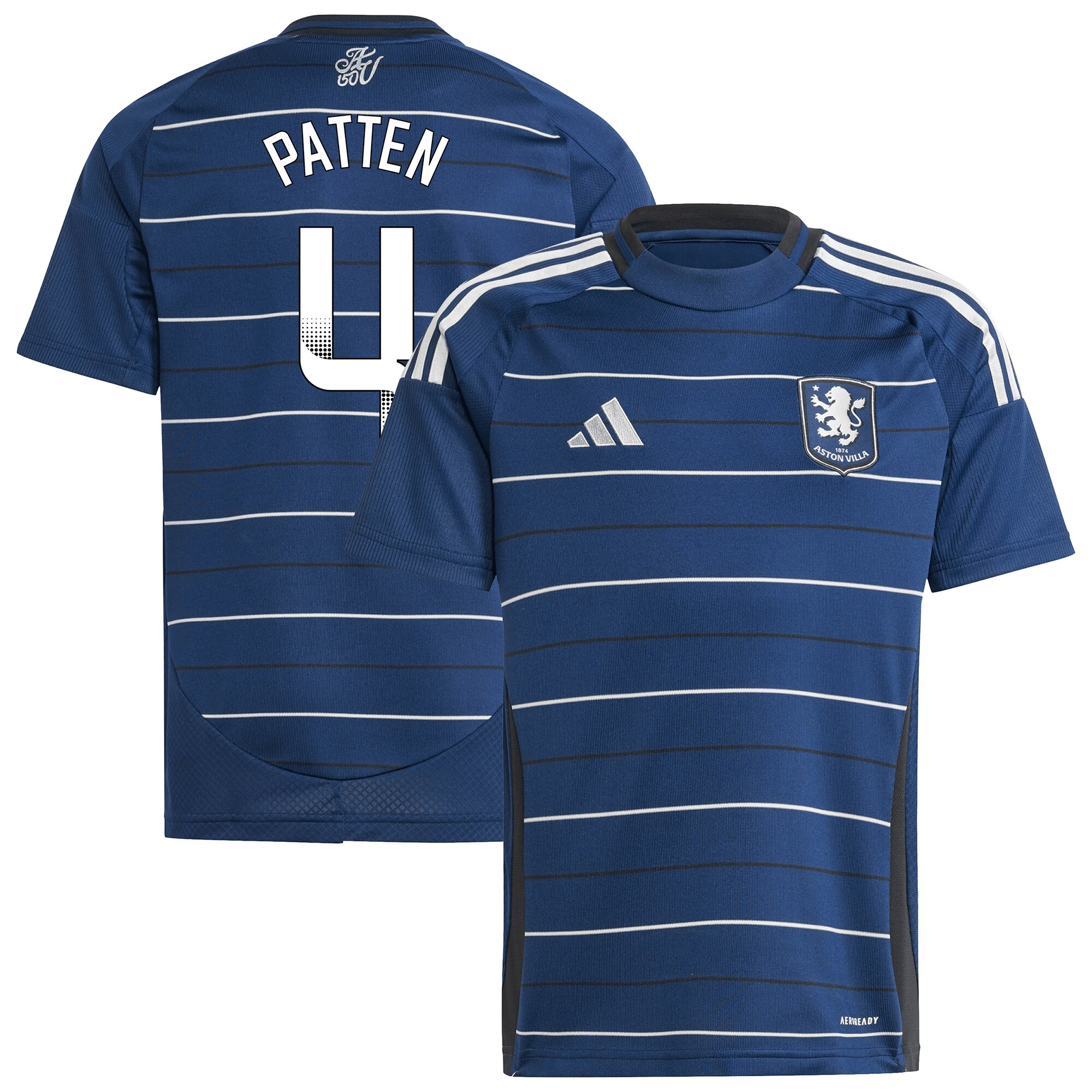 Aston Villa aston villa wsl adidas third shirt 2024-25 – kids with patten 4 printing Kits - Official Football Shirts & Training Gear