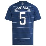 Aston Villa aston villa wsl adidas third shirt 2024-25 – kids with staniforth 5 printing Kits - Official Football Shirts & Training Gear