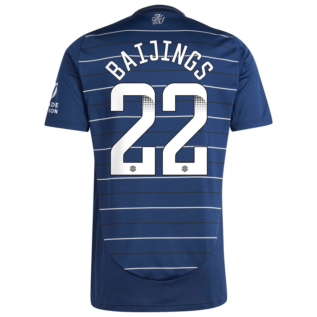 Aston Villa aston villa wsl adidas third shirt 2024-25 with baijings 22 printing Kits - Official Football Shirts & Training Gear