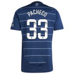 Aston Villa aston villa wsl adidas third shirt 2024-25 with pacheco 33 printing Kits - Official Football Shirts & Training Gear
