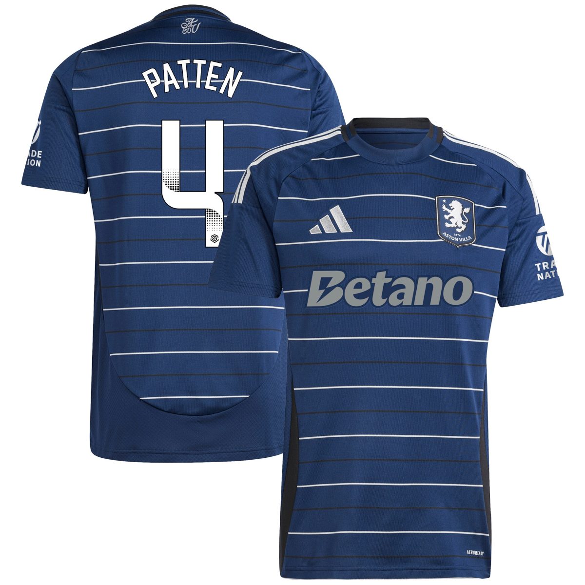 Aston Villa aston villa wsl adidas third shirt 2024-25 with patten 4 printing Kits - Official Football Shirts & Training Gear
