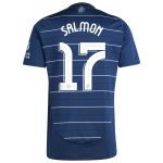 Aston Villa aston villa wsl adidas third shirt 2024-25 with salmon 17 printing Kits - Official Football Shirts & Training Gear