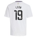 Aston Villa aston villa wsl away shirt 2024-25 – kids with leon 19 printing Kits - Official Football Shirts & Training Gear