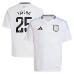 Aston Villa aston villa wsl away shirt 2024-25 – kids with taylor 25 printing Kits - Official Football Shirts & Training Gear
