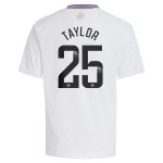 Aston Villa aston villa wsl away shirt 2024-25 – kids with taylor 25 printing Kits - Official Football Shirts & Training Gear