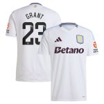 Aston Villa aston villa wsl away shirt 2024-25 with grant 23 printing Kits - Official Football Shirts & Training Gear