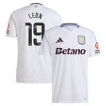 Aston Villa aston villa wsl away shirt 2024-25 with leon 19 printing Kits - Official Football Shirts & Training Gear