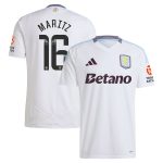 Aston Villa aston villa wsl away shirt 2024-25 with maritz 16 printing Kits - Official Football Shirts & Training Gear