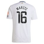 Aston Villa aston villa wsl away shirt 2024-25 with maritz 16 printing Kits - Official Football Shirts & Training Gear