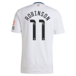 Aston Villa aston villa wsl away shirt 2024-25 with robinson 11 printing Kits - Official Football Shirts & Training Gear