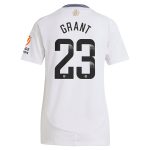 Aston Villa aston villa wsl away shirt 2024-25 – womens with grant 23 printing Kits - Official Football Shirts & Training Gear